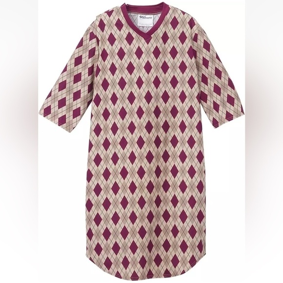 Silvert’s Clothing Other - Silvert’s Clothing Mens Open Back Adaptive Hospital Patient Night Gown